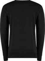 Kustom Kit Arundel Crew Neck Pullover Regular Fit, Black XS, K253 – Bild 4