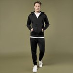 Kustom Kit Regular Fit Superwash® Zipped Hoodie, Black XS, K303 – Bild 1