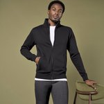 Kustom Kit Regular Fit Sweatshirt mit Reißverschluss, Black XS, K334 – Bild 1