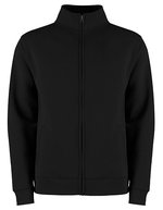 Regular Fit Zipped Sweatshirt – Black