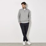 Kustom Kit Herren-Sweatshirt mit 1/4-Zipper und Kragen, Black XS, K335 – Bild 1