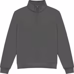 Kustom Kit Felpa da Uomo con Zip 1/4 e Colletto, Heather Grey XS, K335 – immagine 3