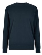 Felpa regular fit pique – Blu navy