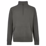 Regular Fit 1/4 Zip Pique Sweatshirt – Bild 3
