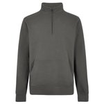 Regular Fit 1/4 Zip Pique Sweatshirt – Bild 3