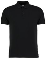 Kustom Kit Slim Fit Heavy Weight Polo-Shirt, Black XS, K408 – Bild 3