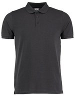 Kustom Kit Slim Fit Heavy Weight Polo-Shirt – Graphite (Solid)