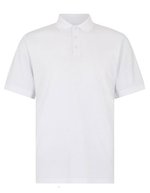 Kustom Kit Regular Fit Superwash® Jersey Polo, Black M, K412 – Bianco