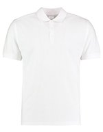 Kustom Kit Slim Fit Polo Superwash® 60° Herren, Black XXS, K413 – Bianco