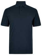 Polo regular fit riciclato Superwash® 60º – Blu navy