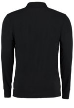 Kustom Kit Langarm Poloshirt Oeko-Tex 100 für Herren, Black S, K430 – Bild 4