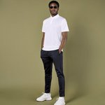 Polo regular fit micro mesh avec Cooltex® Plus – Noir