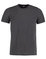 Kustom Kit Fashion Fit T-Shirt Superwash® 60º, Black XS, K504 – Gris fonce Chine