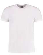 Kustom Kit Fashion Fit T-Shirt Superwash® 60º, Black XS, K504 – Blanc