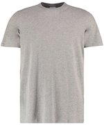 Kustom Kit Baumwoll-T-Shirt mit Ripp-Kragen, Black XS, K507 – Bild 3