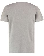 Kustom Kit Baumwoll-T-Shirt mit Ripp-Kragen, Black XS, K507 – Bild 4