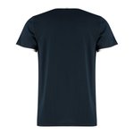 Kustom Kit Fashion Fit Ringer T-Shirt Kontrastkragen, Black/White S, K508 – Bild 4