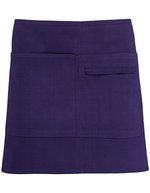 Short Superwash® 60º Bar Apron Unisex – Purple
