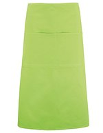 Bargear Long Superwash® 60º Bar Schürze Baumwolle, Lime 89 x 79 cm, K514 – Bild 2