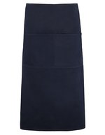 Bargear Long Superwash® 60º Bar Schürze Baumwolle, Lime 89 x 79 cm, K514 – Navy