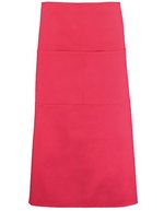 Bargear Long Superwash® 60º Bar Schürze Baumwolle, Lime 89 x 79 cm, K514 – Red
