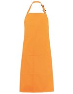 Bargear Latzschürze Superwash® 60º mit Taschen, Lime One Size, K515 – Orange