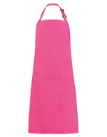 Bargear Latzschürze Superwash® 60º mit Taschen, Lime One Size, K515 – Raspberry