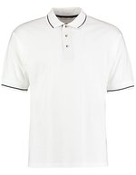 Kustom Kit Klassisches Polo mit Aufschlag, Black/Bright Red XS, K606 – Bianco/Blu navy