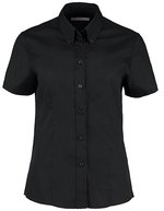 Kustom Kit Maßgeschneidertes Oxford Hemd kurzarm, Black 32 (XXS/6), K701 – Bild 2