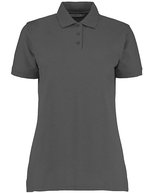 Kustom Kit Polo Classic Fit Superwash® 60° für Damen, Apple Green 32 (XXS/6), K703 – Charcoal