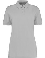 Kustom Kit Polo Classic Fit Superwash® 60° für Damen, Apple Green 32 (XXS/6), K703 – Heather Grey