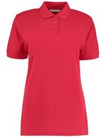 Kustom Kit Polo Classic Fit Superwash® 60° für Damen, Apple Green 32 (XXS/6), K703 – Red