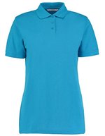 Kustom Kit Polo Classic Fit Superwash® 60° für Damen, Apple Green 32 (XXS/6), K703 – Turquoise