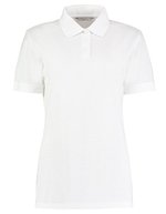 Kustom Kit Polo Classic Fit Superwash® 60° für Damen, Apple Green 32 (XXS/6), K703 – White