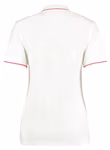 Kustom Kit Klassisches Polo mit abgeschrägter Knopfleiste, Navy/White 34 (XS/8), K706 – Bild 4