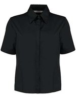 Bargear Tailored Fit Hemd Kurzarm für Damen, Black 34 (XS/8), K735 – Bild 1
