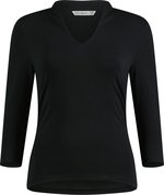 Kustom Kit Mandarin-Kragen T-Shirt mit 3/4-Ärmeln, Black 3XL/4XL (20-22), K785 – Bild 3