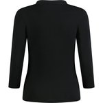 Kustom Kit Mandarin-Kragen T-Shirt mit 3/4-Ärmeln, Black 3XL/4XL (20-22), K785 – Bild 4