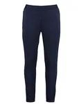 Kustom Kit Slim Fit Track Pants with Zips, Navy XS, K971 – image 2