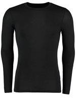 Kustom Kit Warmtex® Langarmshirt für Sporttraining – Black