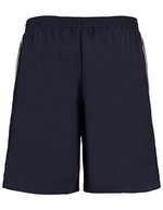Kustom Kit Classic Fit Track Shorts mit Reißverschlusstaschen, Black/White XS, K980 – Navy/White