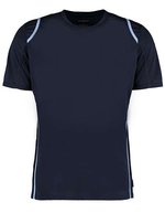 Kustom Kit Cooltex® Contrast T-Shirt Regular Fit, Black/Black XS, K991 – Navy/Light Blue