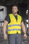 Korntex Gilet di Sicurezza Passau con Strisce Riflettenti, Grey M/L, KX010 – immagine 2