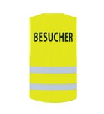 Korntex Sicherheitsweste "Passau" mit Reflexstreifen, Signal Yellow 3XL/4XL, KX010B – Bild 4