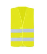 Korntex Neon Sicherheitsweste Passau mit Reflexstreifen, Signal Yellow 3XL/4XL, KX010S – Bild 3