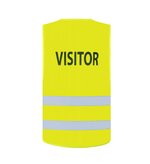 Korntex Sicherheitsweste Passau - Reflexstreifen, verstellbar, Signal Yellow 3XL/4XL, KX010V – Bild 4
