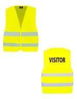Safety Vest Passau - Visitor – Signal Yellow