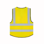 Korntex Multifunktionale Sicherheitsweste "Munich, Signal Yellow L/XL, KX030 – Bild 4