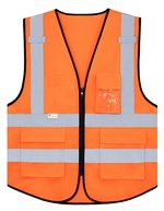 Gilet di sicurezza multifunzionale "Munich – Signal Orange