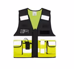 Bonn Tactical Vest with Pockets and Reflective Stripes – image 3